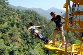 Jump from India’s Highest Bungy Platform